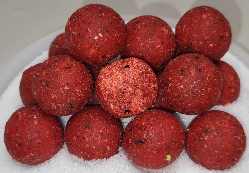 Strawberry Boilie 20mm